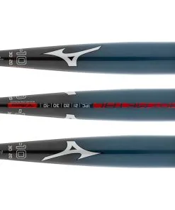 BaseBall Bat Gear Shop: 2022 Mizuno Hot Metal -10 USSSA Baseball Bat: B22-HOT METAL10 Black, Blue & Fashion Shopping