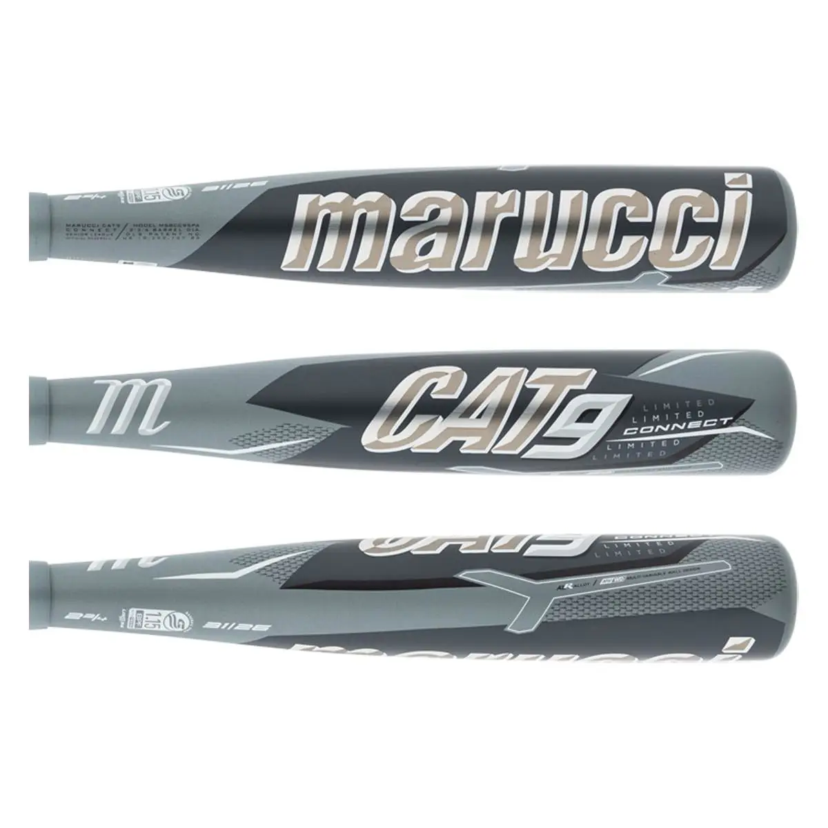 Excellent Quality And Novel Trends - Marucci CAT9 Connect -5 USSSA Baseball Bat: MSBCC95GS Black, Gold, Silver 1 Excellent Quality And Novel Trends - Marucci CAT9 Connect -5 USSSA Baseball Bat: MSBCC95GS Black, Gold, Silver