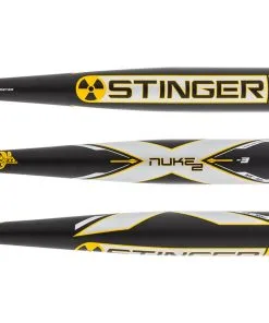 Best Online BaseBall Bat Gear Shop Shopping Sites And When To Book Stinger Bat Co 2022 Stinger NUKE 2 BBCOR Baseball Bat: BBNUKE23 Black, Silver, Yellow