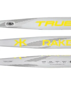 Best Cheap 2022 TRUE TEMPER RAKE -5 USSSA Baseball Bat: UT22RKEX5 Silver, Yellow On Sale Baseballbatgear.shop