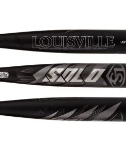 Shop Your Own Perfect Louisville Slugger Solo -8 USSSA Baseball Bat: WBL2485010 Black, Grey - BaseBall Bat Gear Shop