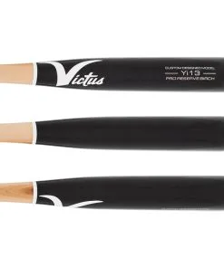 Boyfriend Gift - Girlfriend Gift - Wonderful Gift Victus Pro Reserve Yi13 Maple Youth Wood Baseball Bat: VYRWMYI13-N/BK Black, Natural - BaseBall Bat Gear Shop