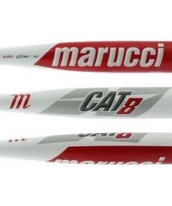 Assorted Marucci CAT8 -8 USSSA Baseball Bat: MSBC88 Red, White Styles Adds A Stylistic Touch