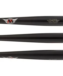 M^Powered H2TCâ„¢ Pro Maple Wood Baseball Bat: H2TCP72 Black Add Happy Atmosphere To Your Festival BaseBall Bat Gear Shop