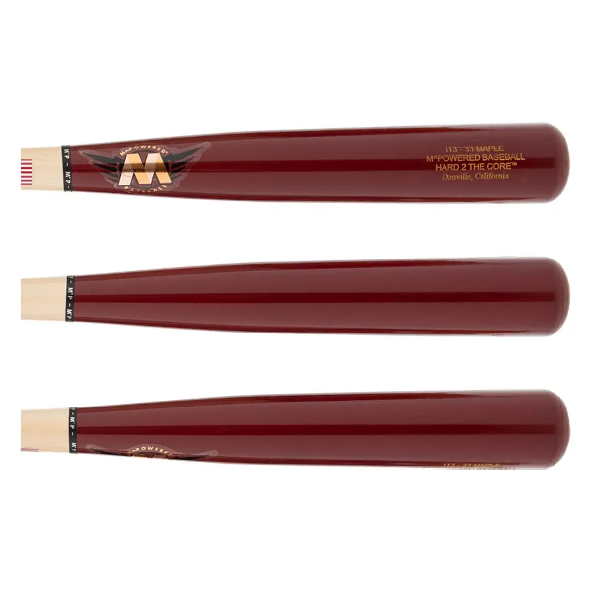 M^Powered H2TC™ Pro Maple Wood Baseball Bat: H2TCI13 Maroon, Natural, Buy Cheap Online 1 M^Powered H2TC™ Pro Maple Wood Baseball Bat: H2TCI13 Maroon, Natural, Buy Cheap Online