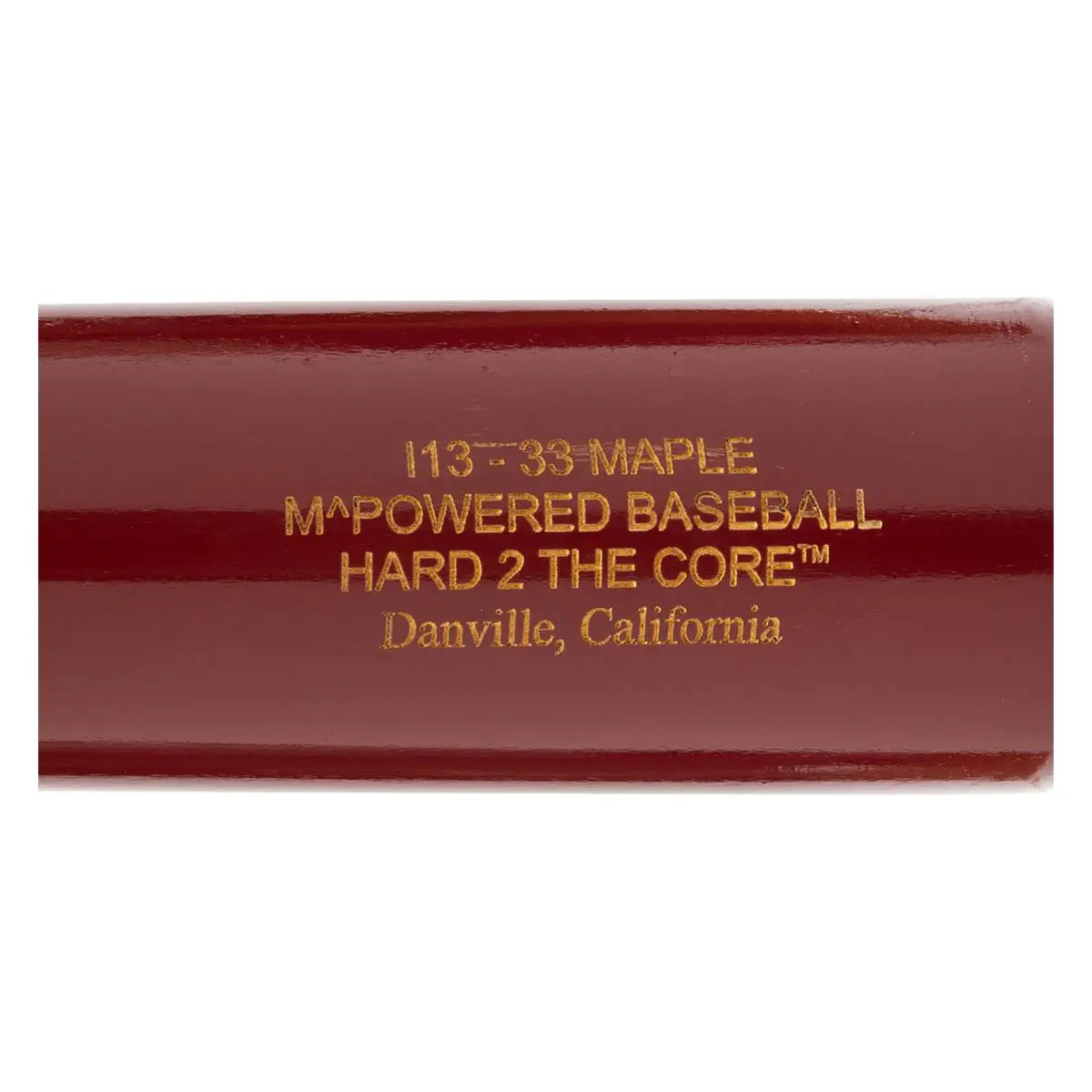 M^Powered H2TC™ Pro Maple Wood Baseball Bat: H2TCI13 Maroon, Natural, Buy Cheap Online 3 M^Powered H2TC™ Pro Maple Wood Baseball Bat: H2TCI13 Maroon, Natural, Buy Cheap Online - Image 3