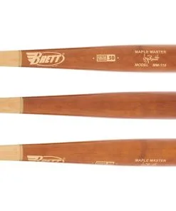 Anniversary Gift For Husband Wife - Brett Bros. Maple Master Wood Baseball Bat: MM110 Adult Brown, Natural - Baseballbatgear.shop