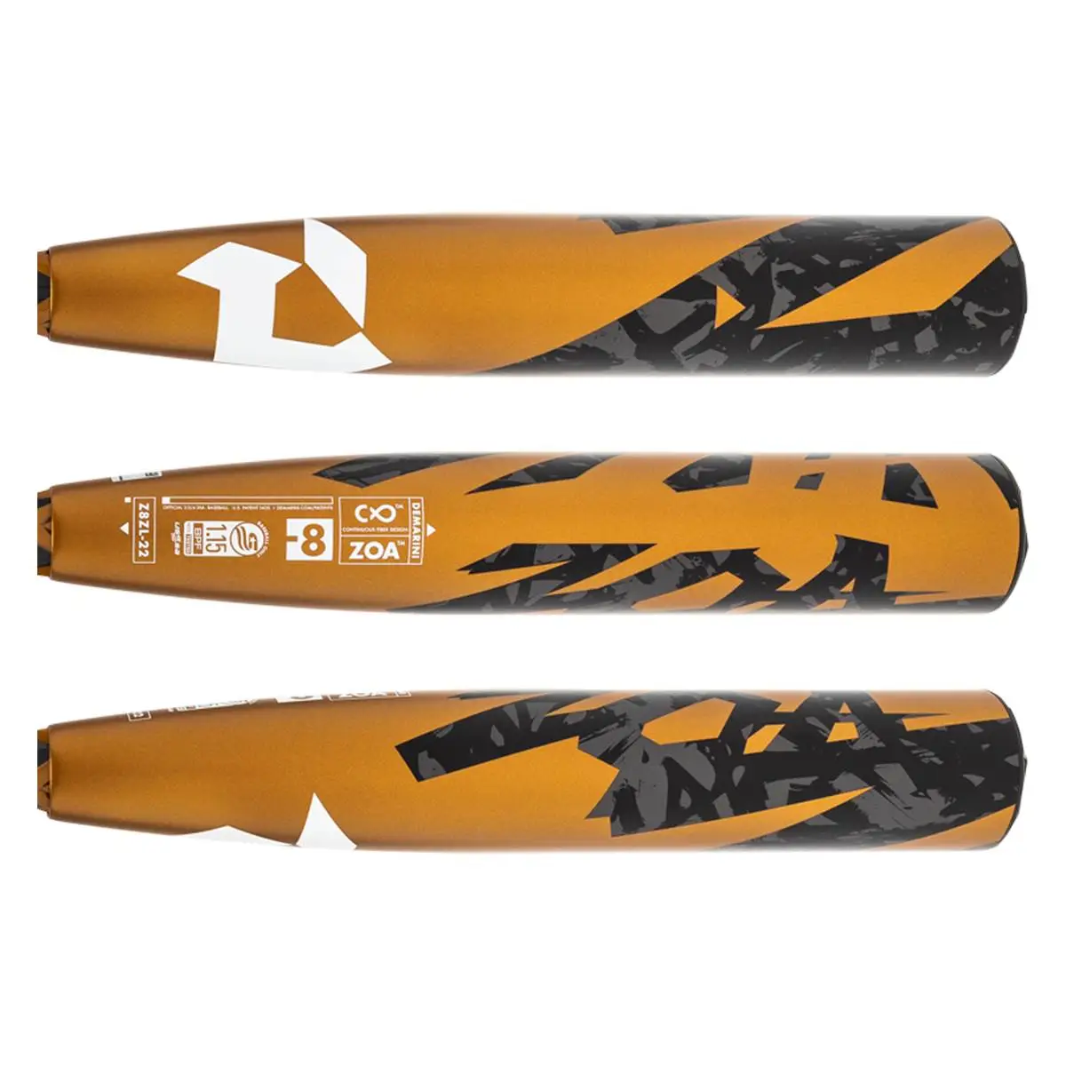 2022 DeMarini Zoa -8 USSSA Baseball Bat: WTDXZ8Z22 Gold, Grey, Black One Of The Best-selling Products In 2021 - Baseballbatgear.shop 1 2022 DeMarini Zoa -8 USSSA Baseball Bat: WTDXZ8Z22 Gold, Grey, Black One Of The Best-selling Products In 2021 - Baseballbatgear.shop