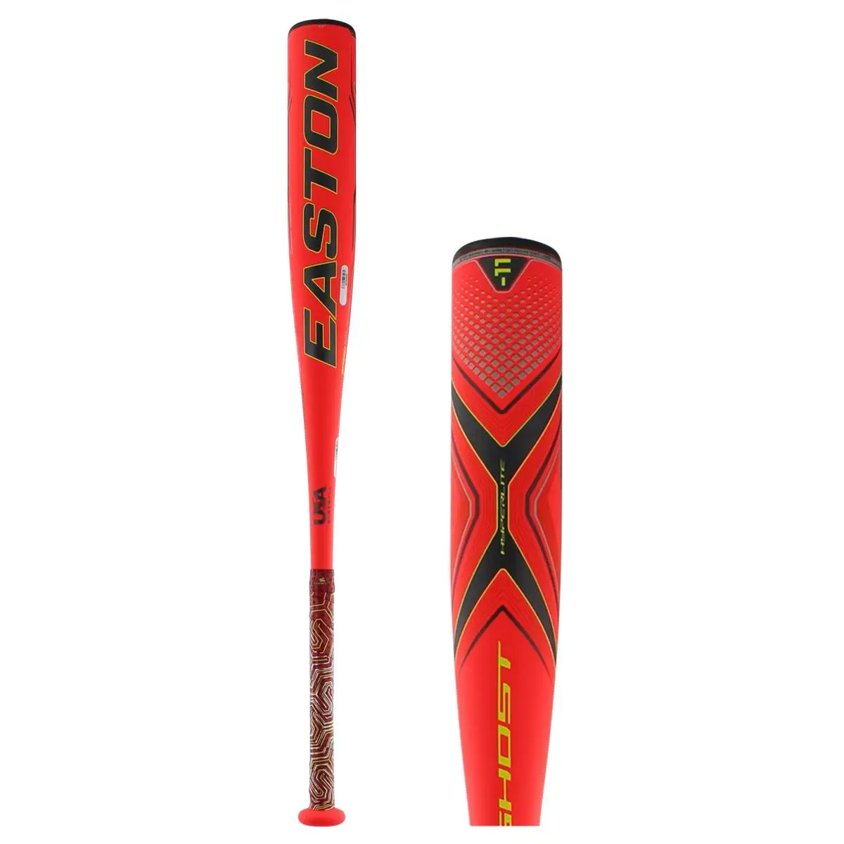 Easton Ghost X Hyperlite -11 USA Baseball Bat: YBB19GXHL Black, Red Meaningful Birthday Gift 7 Easton Ghost X Hyperlite -11 USA Baseball Bat: YBB19GXHL Black, Red Meaningful Birthday Gift - Image 7