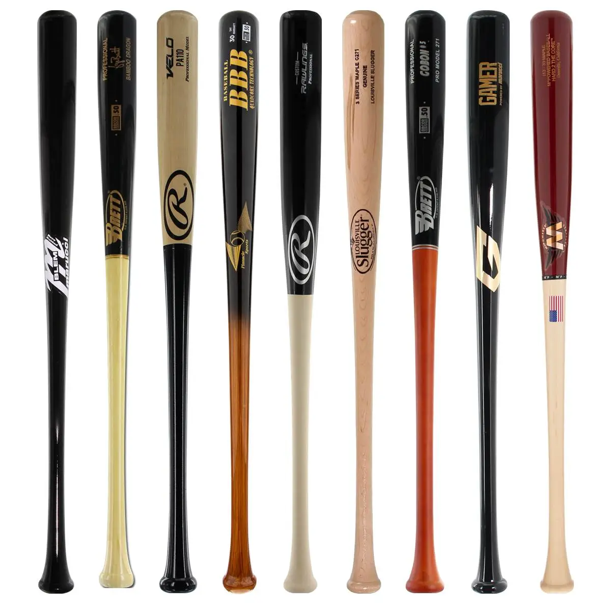 Black Firday Satisfaction And Trustworthy Good Quality JustBats Pick Your Pack - Adult Wood 2-Pack - Gold Brown, Black, Grey, Natural, Gold, Blue, Red, Maroon, White, Navy, Green 21 Black Firday Satisfaction And Trustworthy Good Quality JustBats Pick Your Pack - Adult Wood 2-Pack - Gold Brown, Black, Grey, Natural, Gold, Blue, Red, Maroon, White, Navy, Green - Image 21