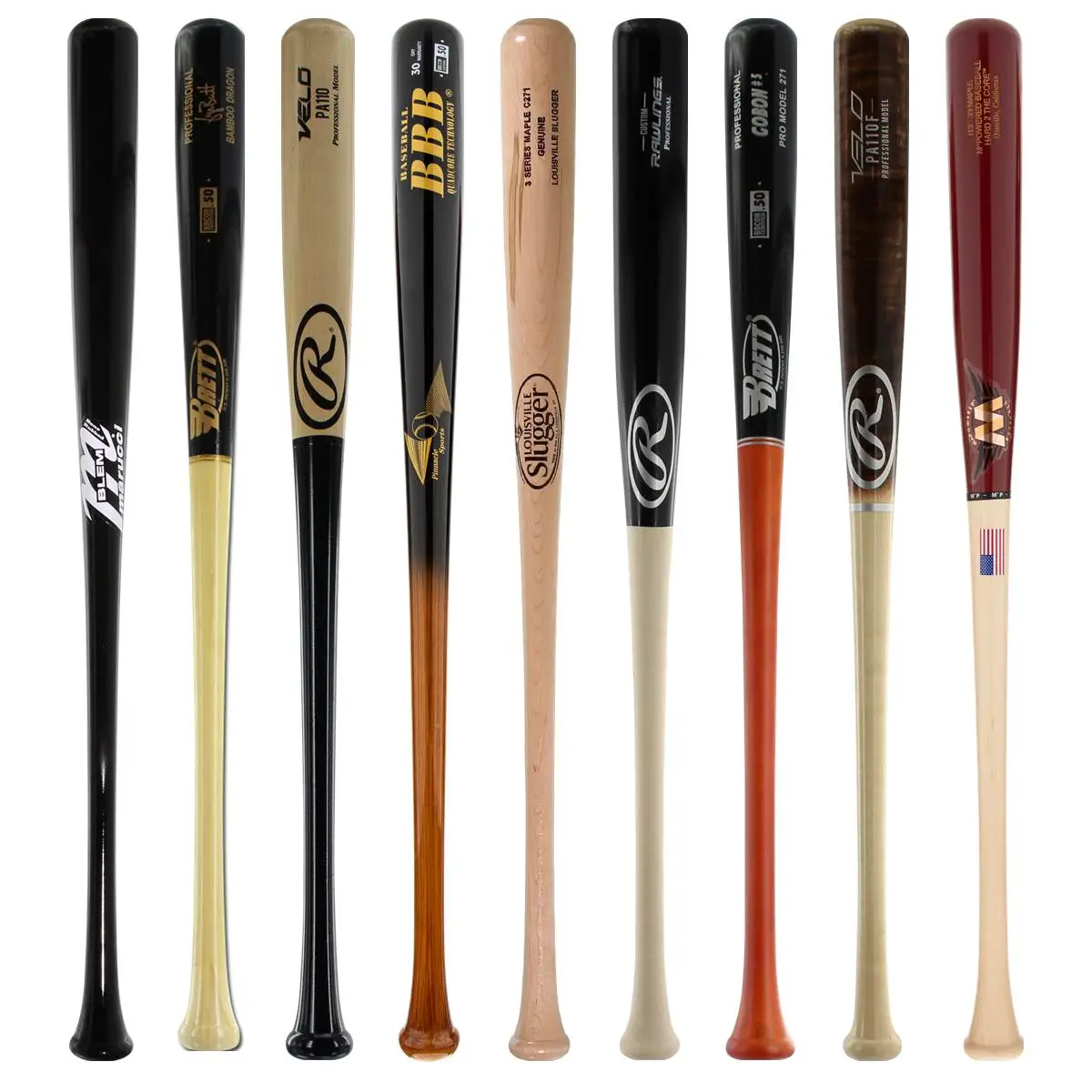 Black Firday Satisfaction And Trustworthy Good Quality JustBats Pick Your Pack - Adult Wood 2-Pack - Gold Brown, Black, Grey, Natural, Gold, Blue, Red, Maroon, White, Navy, Green 22 Black Firday Satisfaction And Trustworthy Good Quality JustBats Pick Your Pack - Adult Wood 2-Pack - Gold Brown, Black, Grey, Natural, Gold, Blue, Red, Maroon, White, Navy, Green - Image 22