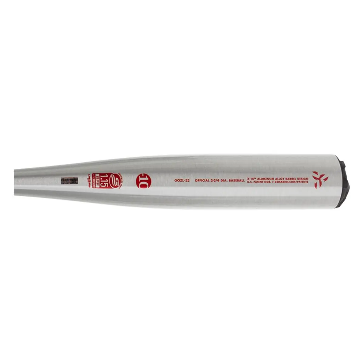 2022 DeMarini The Goods ONE -10 USSSA Baseball Bat: WTDXGOZ22 Red, Silver Add Happy Atmosphere To Your Festival BaseBall Bat Gear Shop 2 2022 DeMarini The Goods ONE -10 USSSA Baseball Bat: WTDXGOZ22 Red, Silver Add Happy Atmosphere To Your Festival BaseBall Bat Gear Shop - Image 2
