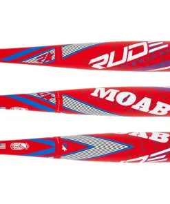 The Rude American USA Rude American MOAB Speed -10 USSSA Baseball Bat: SLMOAB10S19 Blue, Red, White Easily Washable,super Durable - BaseBall Bat Gear Shop