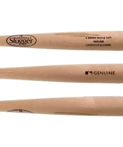 Discount Promotion Louisville Slugger Genuine Series 3 C271 Maple Wood Baseball Bat: WBL2517010 Natural New Era Memorial Gift For Birthday, Christmas