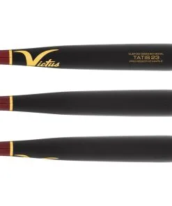 The Best Choice To Stay At Home - Victus Pro Reserve TATIS23 Maple Wood Baseball Bat: VRWMFT23-CH/FBK Black, Red - BaseBall Bat Gear Shop
