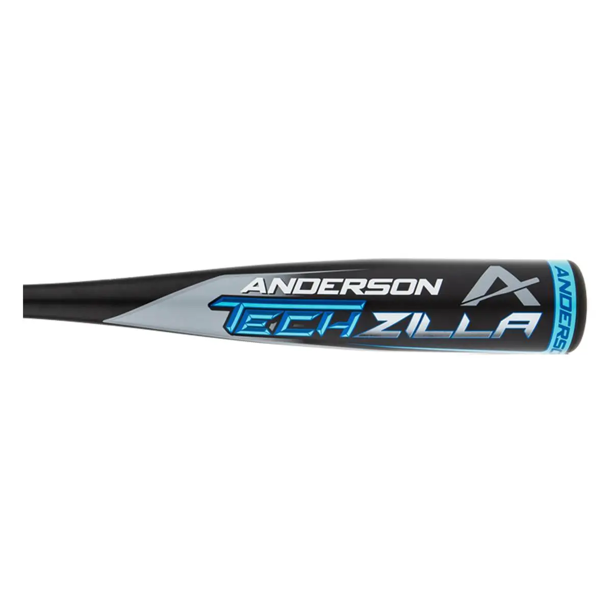 2022 Anderson Techzilla -8 USSSA Baseball Bat: YB22ZILLA8 Black, Blue - Lightweight And Slim Design - BaseBall Bat Gear Shop 2 2022 Anderson Techzilla -8 USSSA Baseball Bat: YB22ZILLA8 Black, Blue - Lightweight And Slim Design - BaseBall Bat Gear Shop - Image 2