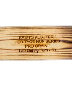 Kren Bat Co Kren Klouter HOF Series Lou Gehrig Ash Wood Baseball Bat: KLG4 Natural - Lightweight And Slim Design - BaseBall Bat Gear Shop -Baseball Bats sales 9eb7 08 21 kren klouter hof series lou gehrig ash wood baseball bat klg4 34574 4 l