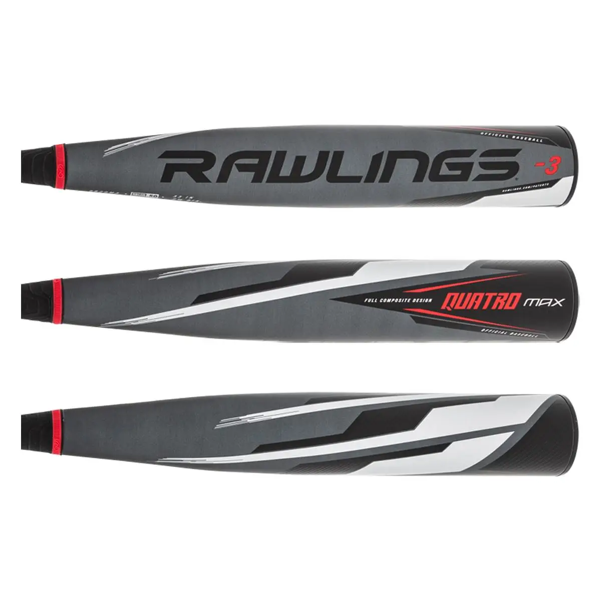 The 2022 Rawlings Quatro Pro MAX BBCOR Baseball Bat: BB2QM3 Black, Grey, Red Easily Washable,super Durable - BaseBall Bat Gear Shop 1 The 2022 Rawlings Quatro Pro MAX BBCOR Baseball Bat: BB2QM3 Black, Grey, Red Easily Washable,super Durable - BaseBall Bat Gear Shop