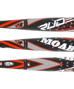 One Of Our New Rude American USA Rude American MOAB Power -10 USSSA Baseball Bat: SLMOAB10P19 Black, Red, White On Baseballbatgear.shop