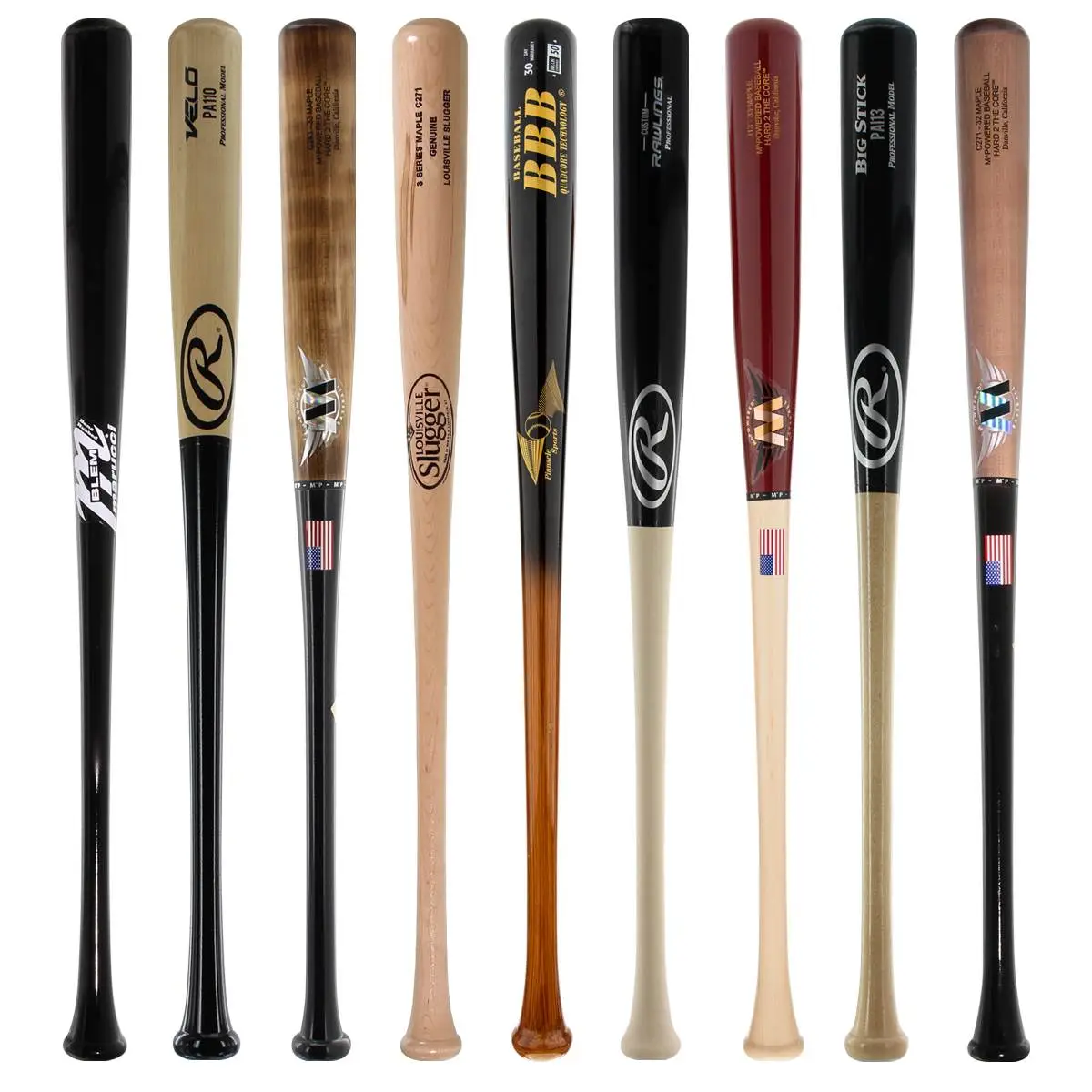 Black Firday Satisfaction And Trustworthy Good Quality JustBats Pick Your Pack - Adult Wood 2-Pack - Gold Brown, Black, Grey, Natural, Gold, Blue, Red, Maroon, White, Navy, Green 16 Black Firday Satisfaction And Trustworthy Good Quality JustBats Pick Your Pack - Adult Wood 2-Pack - Gold Brown, Black, Grey, Natural, Gold, Blue, Red, Maroon, White, Navy, Green - Image 16