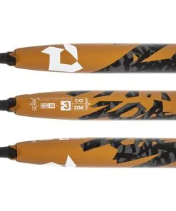 2021 Best Selling 2022 DeMarini Zoa BBCOR Baseball Bat: WTDXZOA22 Gold, Grey, Black