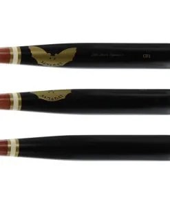 The Perfect Gift Sam Bat Maple Wood Youth Baseball Bat: LLCD1 Cherry/Black Black, Gold, Maroon For Any Occasion