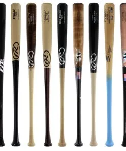 Black Firday Satisfaction And Trustworthy Good Quality JustBats Pick Your Pack - Adult Wood 2-Pack - Gold Brown, Black, Grey, Natural, Gold, Blue, Red, Maroon, White, Navy, Green